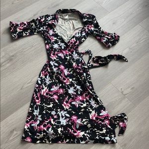 Diane Von Furstenberg Silk Wrap Dress